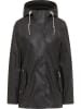 myMo Damen 3-In-1 Regenjacke in Schwarz