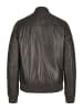 HECHTER PARIS Lederjacke in black