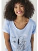 Aniston PLUS T-Shirt in hellblau