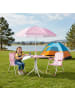 relaxdays Camping Kindersitzgruppe "Einhorn" in Rosa