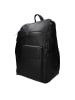 Piquadro Schwarz Leder Rucksack