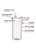 ROTH Kinder-Trinkflasche Tyrannosaurus, Edelstahl 350 ml in Grün