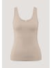 Hessnatur Hessnatur V-Neck Tanktop PURE SENSE aus TENCEL™ Modal in puder