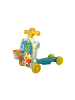 Wisam® 4in1 Kinderwagen Lerntisch Scooter Fahrrad für Baby Blau