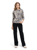 Betty Barclay Sweatshirt mit Kragen in Beige/Taupe