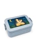 Mr. & Mrs. Panda Bento Box Pinguine Einschlafen Design ohne Spruch in Blau Pastell