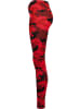 Urban Classics Leggings in Rot