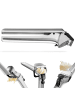 Dreamfarm DREAMFARM | Knoblauchpresse, GARJECT, silber, 5,2 c