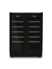Les Petits Champs Weinkühlschrank 42 Flaschen CAVCEDB42 Schwarz, Energieklasse G,  Anti-UV, LED