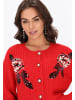 faina Women Cardigan in red