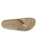 ELBSAND Pantolette in beige