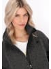 Schmuddelwedda Jacket in dark grey melange
