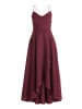 Vera Mont Abendkleid mit Volant in Wild Ruby