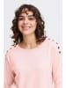 Fransa Strickpullover halbarm FRZUBASIC Baggy fit in Chalk Pink
