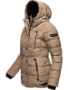 Marikoo Steppjacke Lotusblüte in Taupe