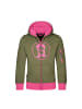 Trollkids Sweatjacke Sortland in olive