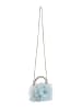 myMo at night Women Handbag in Light Blue White