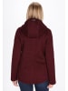 Schmuddelwedda Jacket in burgundy melange