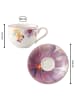 Villeroy & Boch 6er Set Espressotassen mit Untertassen Mariefleur Basic 80 ml bunt in bunt