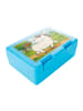 Mr. & Mrs. Panda Bento Box Einhorn Stolzieren Design ohne Spruch in Weiß