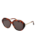 Ted Baker Damen Sonnenbrillen Geometrisch Braun