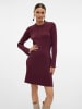 Vero Moda Strickkleid in Winetasting