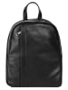 Samantha Look Rucksack echt Leder in schwarz