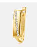 Diamant L'éternel Ohrringe aus 585 Gelbgold