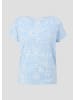 s.Oliver T-Shirt in 53A0_himmelblau