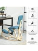 HOMCOM Kniestuhl in Blau 84L x 51B x 93H cm