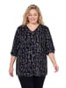 Ulla Popken Bluse in schwarz