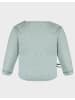 OrganicEra Baby Langarm Shirt in Aqua Melange