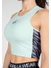 Gorilla Wear Crop-Top - Zion - Grün