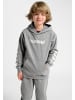 Hummel Kapuzenpullover Hmljr Logo Lebensstil Kinder in GREY MELANGE