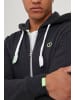 !SOLID Kapuzensweatjacke SDBennZip Kapuzenjacke in Grau