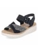 rieker Sandalette in schwarz