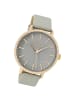 Oozoo Analog-Armbanduhr Oozoo Timepieces grau groß (ca. 44mm)