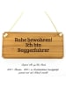Mr. & Mrs. Panda Türschild Baggerfahrer mit Spruch in Keine Angabe