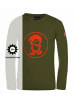 Trollkids Longsleeve "Troll" in Waldgrün/Orange