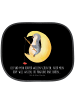 Mr. & Mrs. Panda sonnenschutz Pinguin Mond mit Spruch in Schwarz