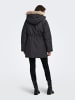 JDY Langer Parka in Black