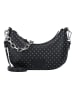 Seidenfelt Jomala Schultertasche 25 cm black with tiny rivets