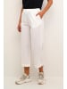 Kaffe Casual Hose KAnaya Loose fit in Chalk