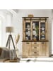 Furn.Design Esszimmer-Set Used Wood hell, anthrazit 3-teilig, Speisezimmer Esstisch