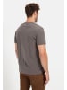 Camel Active T-Shirt mit Print aus nachhaltigem Organic Cotton in Grau
