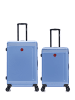 SWISS KOPPER 2 tlg. Kofferset GSTAAD in Blau (99L/67L)