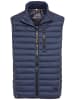 Camel Active Steppweste aus recyceltem Polyester in Dunkelblau