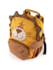 Sigikid Kindergarten Rucksack fröhliches Tiergesicht, 5,2 Liter in gelb