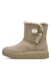 Marco Tozzi Plateau Stiefeletten in Beige