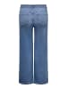 ONLY Carmakoma Jeans mit weitem Bein in Light Blue Denim